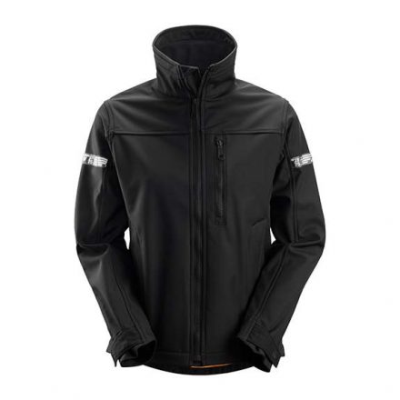 1201 Snickers AllroundWork, Softshell női dzseki, FEKETE, XS