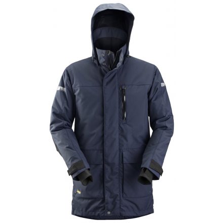 1800 Snickers AllroundWork 37.5 vízálló bélelt parka, navy, XL