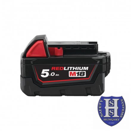 Milwaukee M18™ REDLITHIUM™-ion  akkumulátor - 18V - 5.0 AH