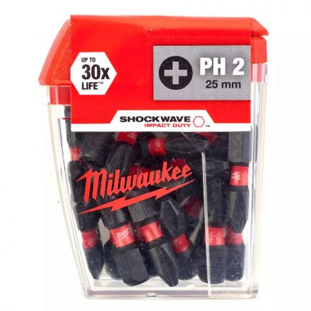 Milwaukee Shockwave bit CD PH2 25mm-25db 