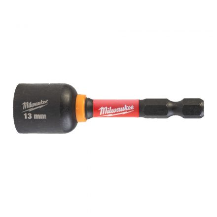 Milwaukee 1/4" HEX befogású, mágneses gépi dugókulcs 13 x 65 mm  - 1 db  