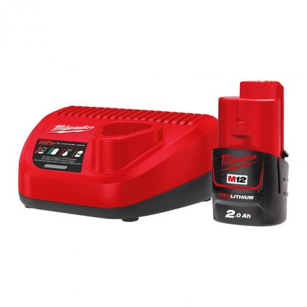 Milwaukee M12™ NRG szett (akkumulátor és töltő)