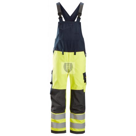 6060 Snickers, ProtecWork, High-Vis CL 2, Bib & Brace nadrág