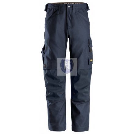 6324 Snickers AllroundWork Canvas+ Stretch munkanadrág, navy, 48