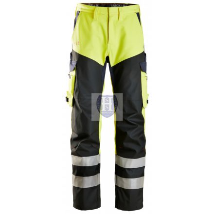 6365 Snickers, ProtecWork, nadrág Reinforced Front of Leg, High-Vis Class 1