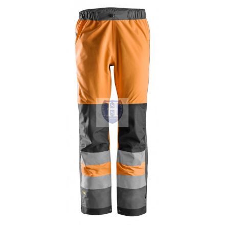 6530 Snickers, AllroundWork, High-Vis WP Shell nadrág CL 2