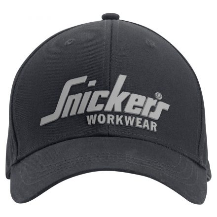 9041 Snickers logo baseball sapka, fekete