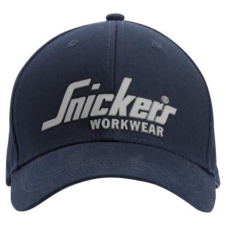 9041 Snickers logo baseball sapka, navy kék