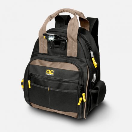 CLC szerszám tartó, Tool Backpack, LED Lighted